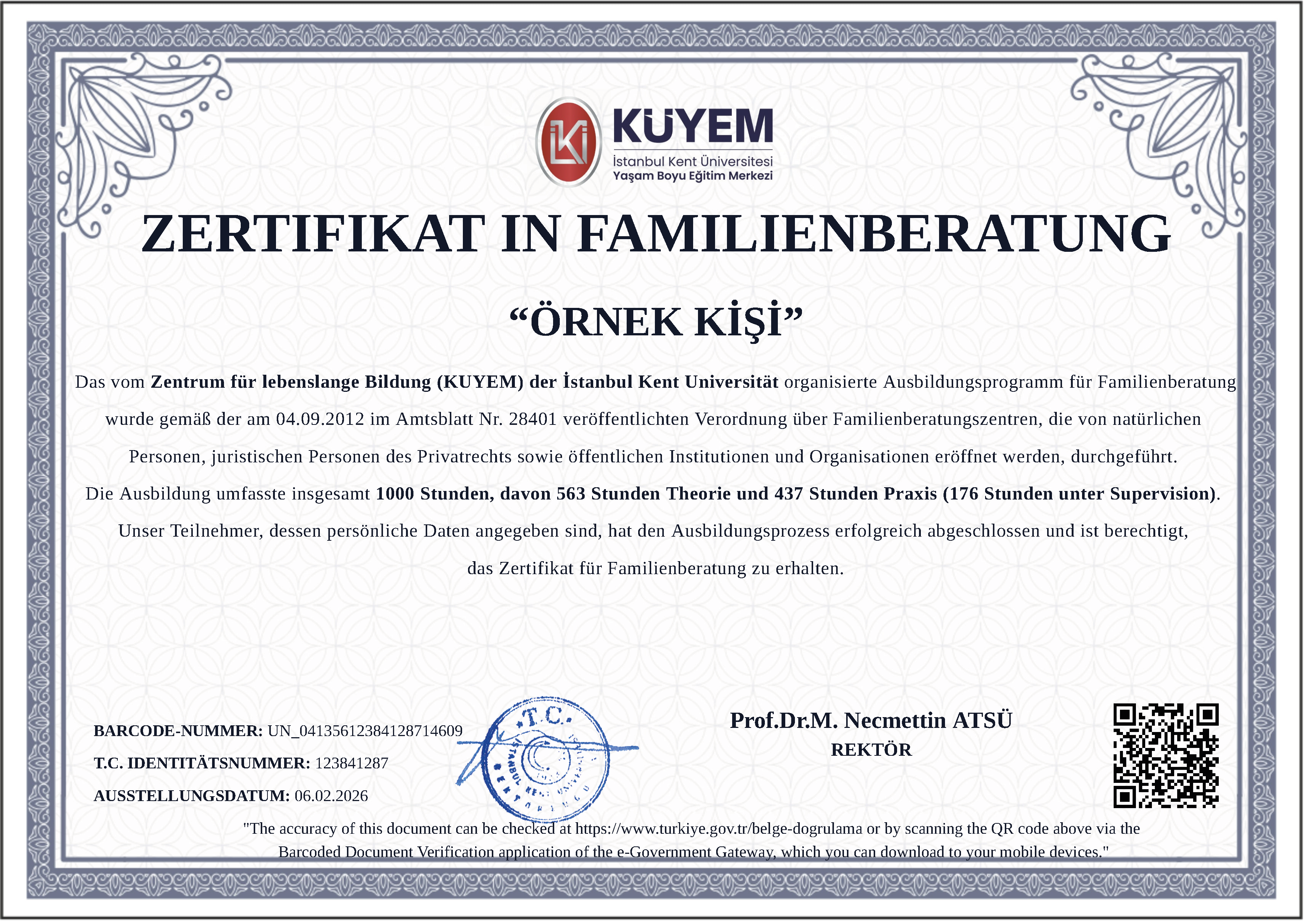 Eğitim Almanca Sertifikası