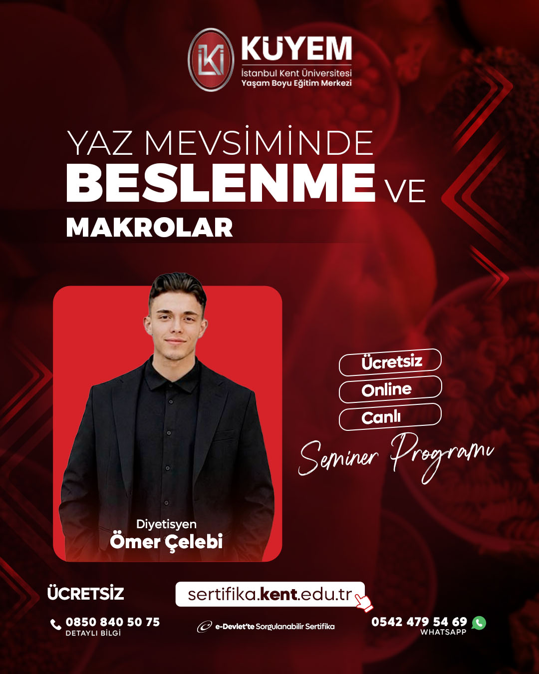 Yaz Mevsiminde Beslenme ve Makrolar