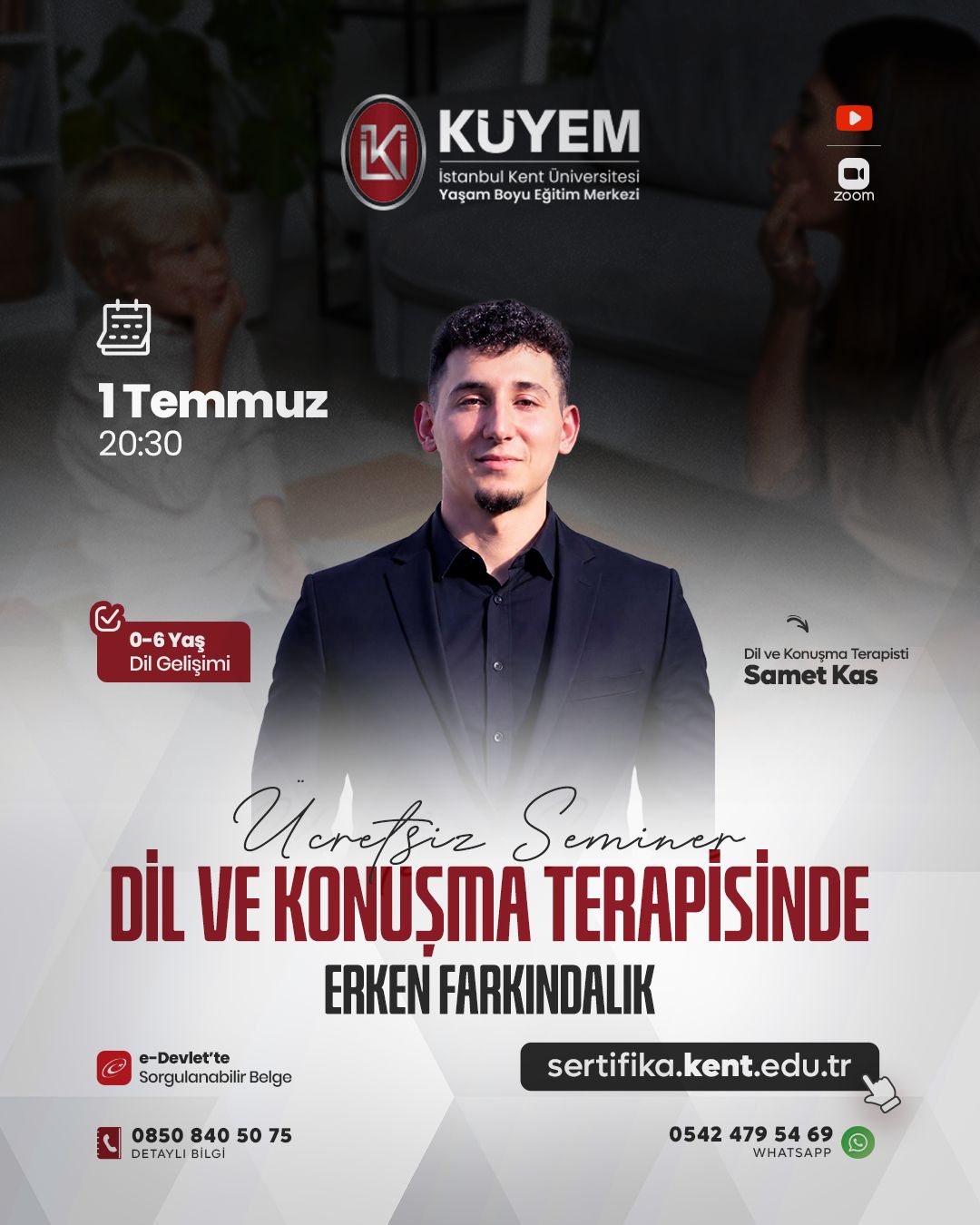 Dil ve Konuşma Terapisinde Erken Farkındalık