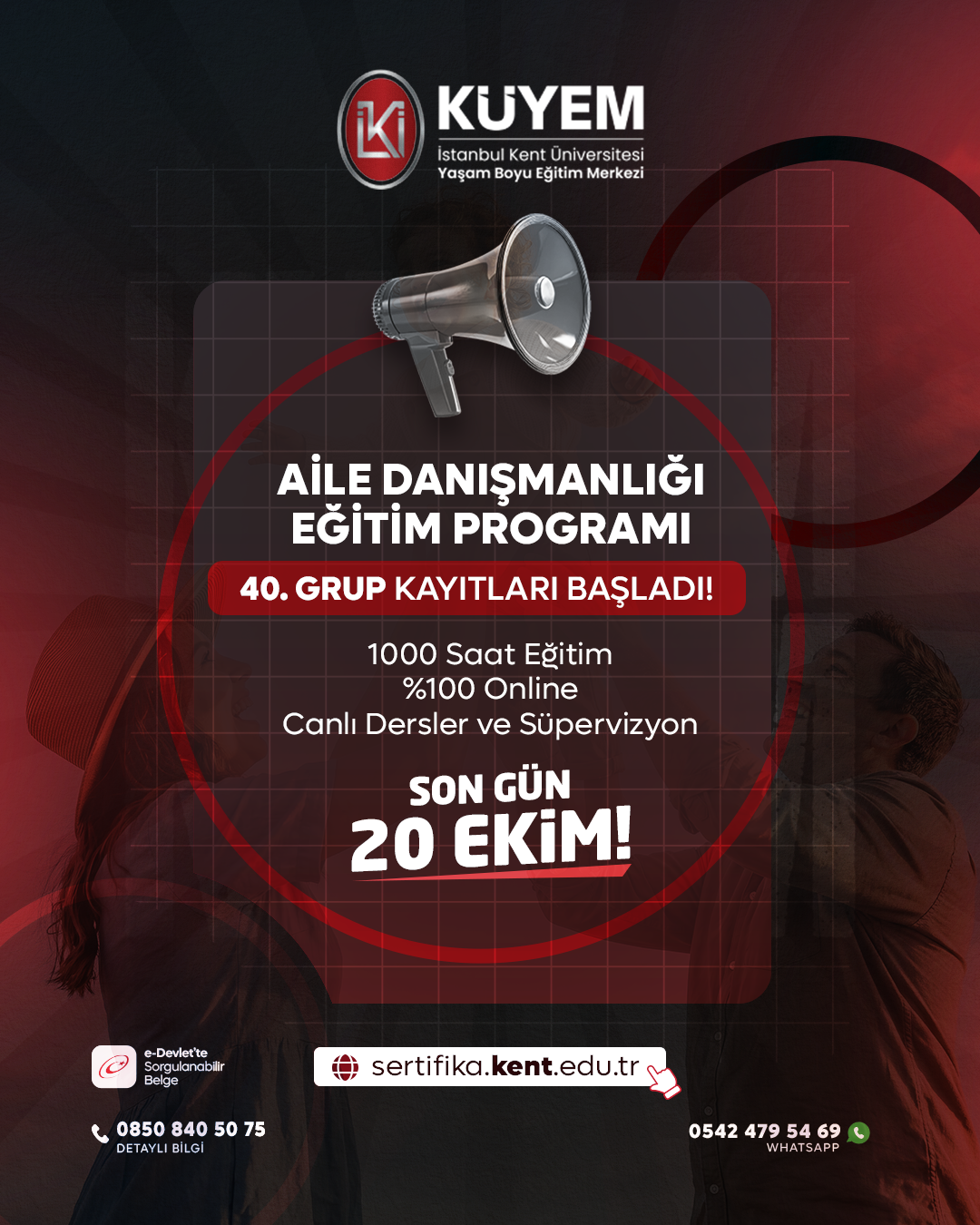 Aile Danışmanlığı Eğitimi 39. Grup Kayıtları Başladı!