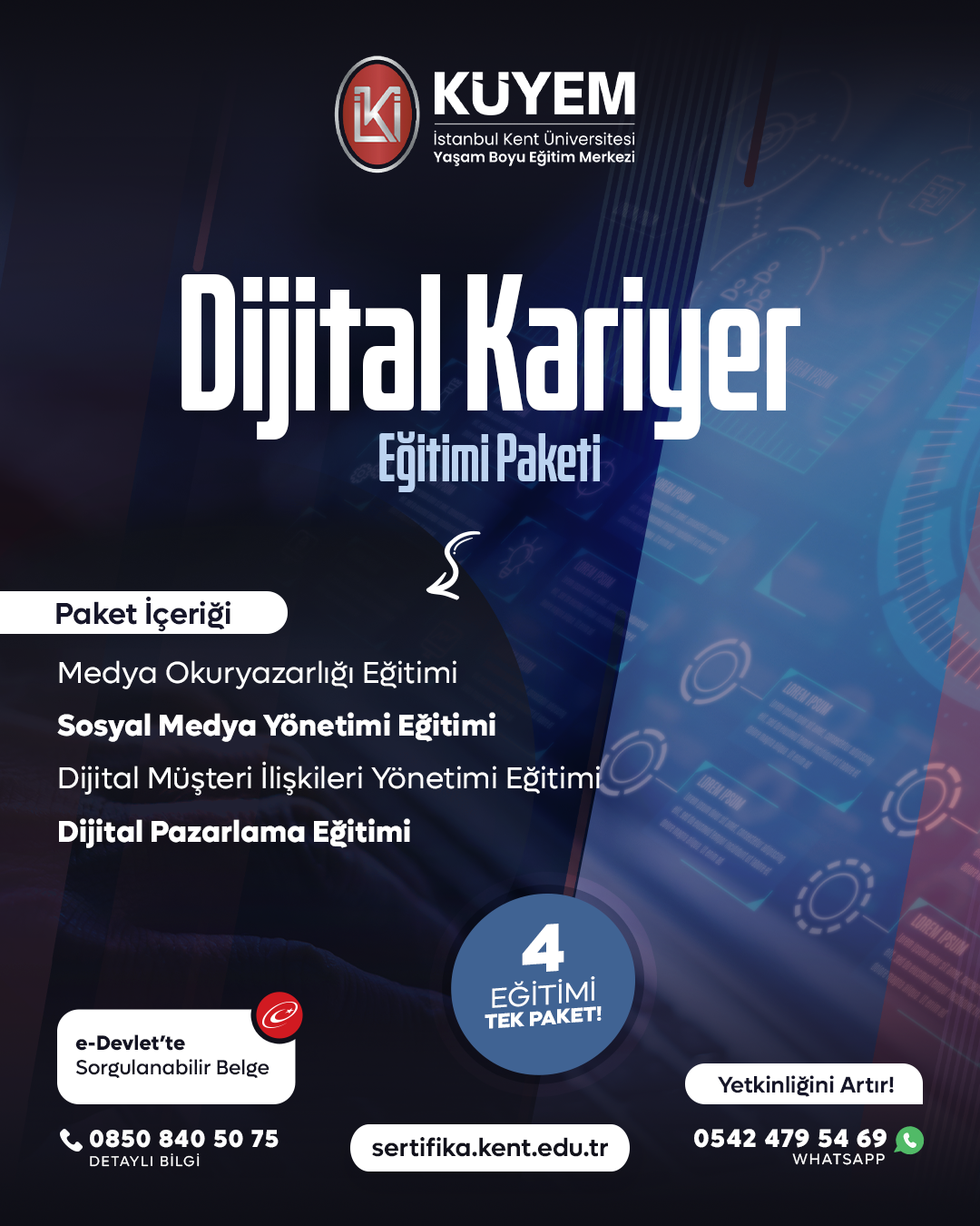 Dijital Kariyer Eğitim Paket Programı