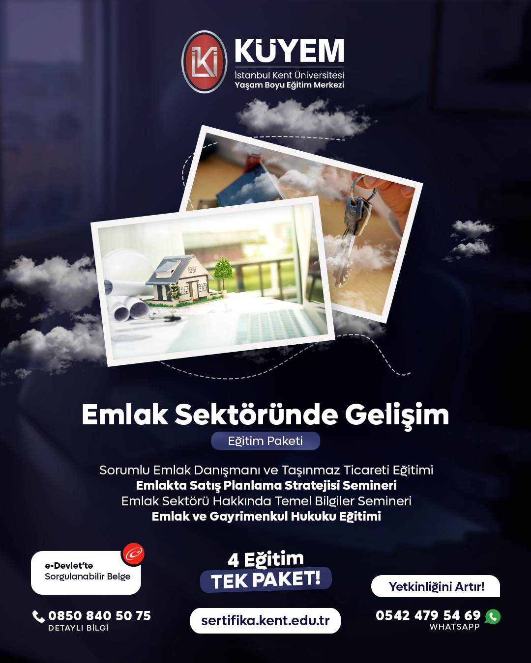 Emlak Sektöründe Gelişim Eğitim Paket Programı