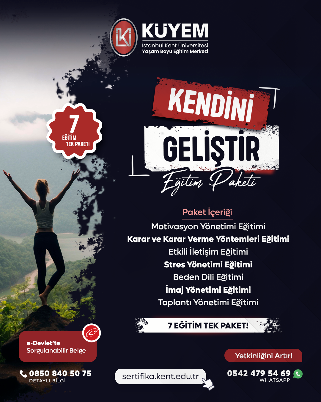Kendini Geliştir Eğitim Paket Programı