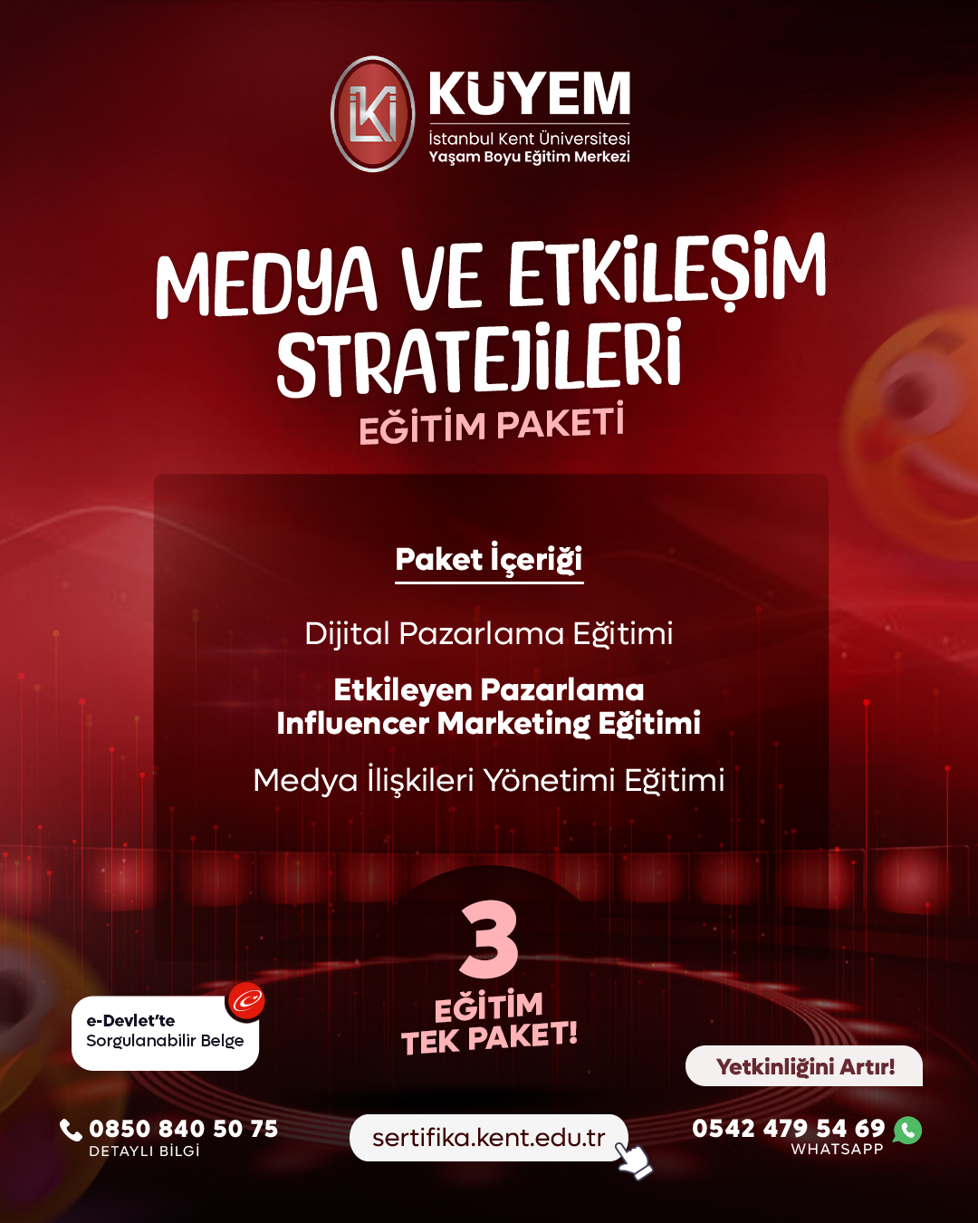 Medya Ve Etkileşim Stratejileri Eğitim Paket Programı