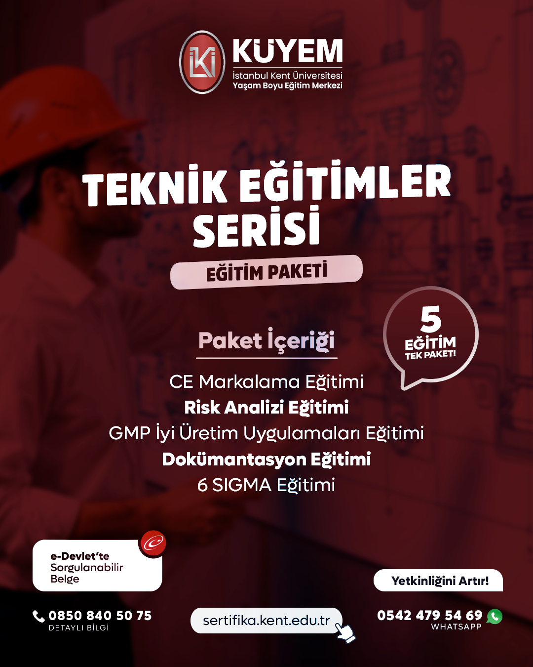 Teknik Eğitimler Serisi Eğitim Paket Programı