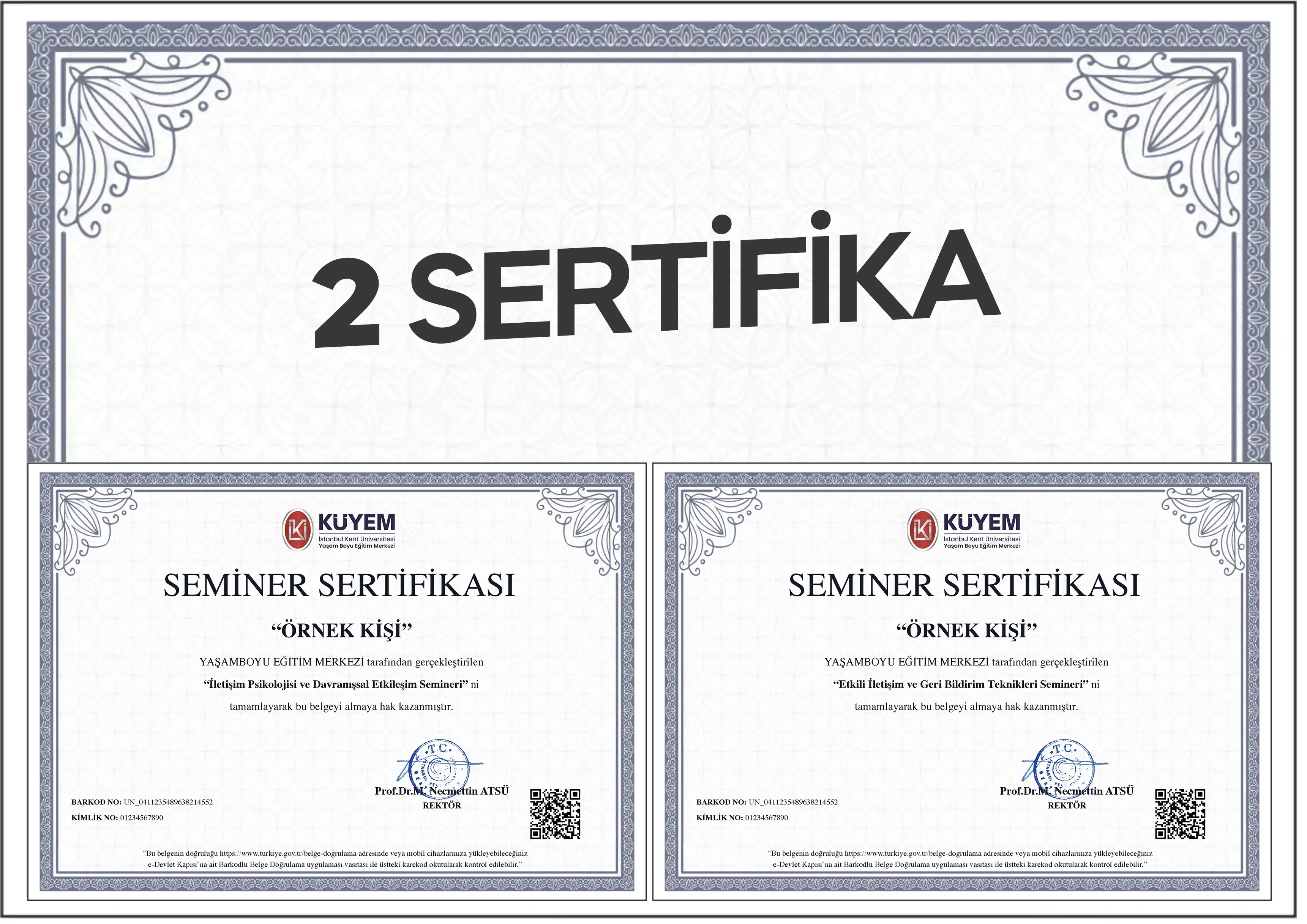 Etkili İletişim İkili Belge Fırsatı