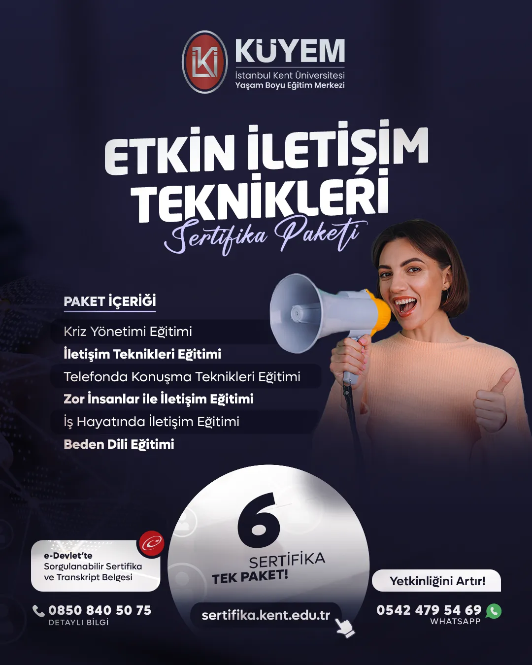 Etkin İletişim Teknikleri Sertifika Paket Programı
