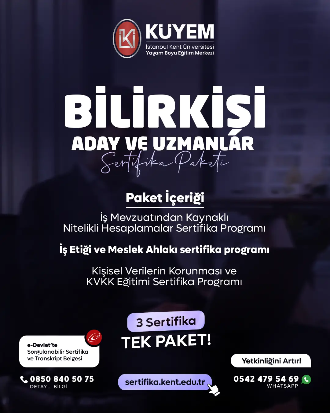 Bilirkişi Aday Ve Uzmanlar Sertifika Paket Programı