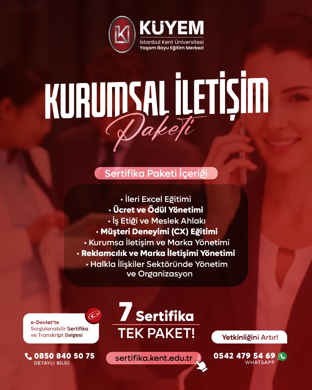 Kurumsal İletişim Sertifika Paket Programı 