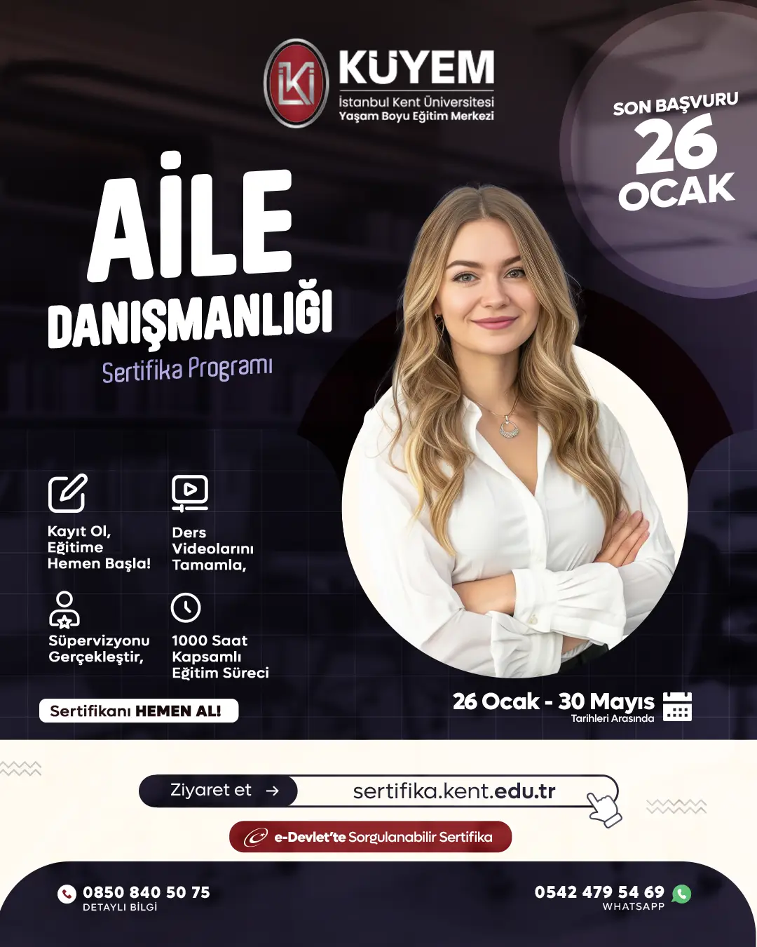 Aile Danışmanlığı Sertifika Programı