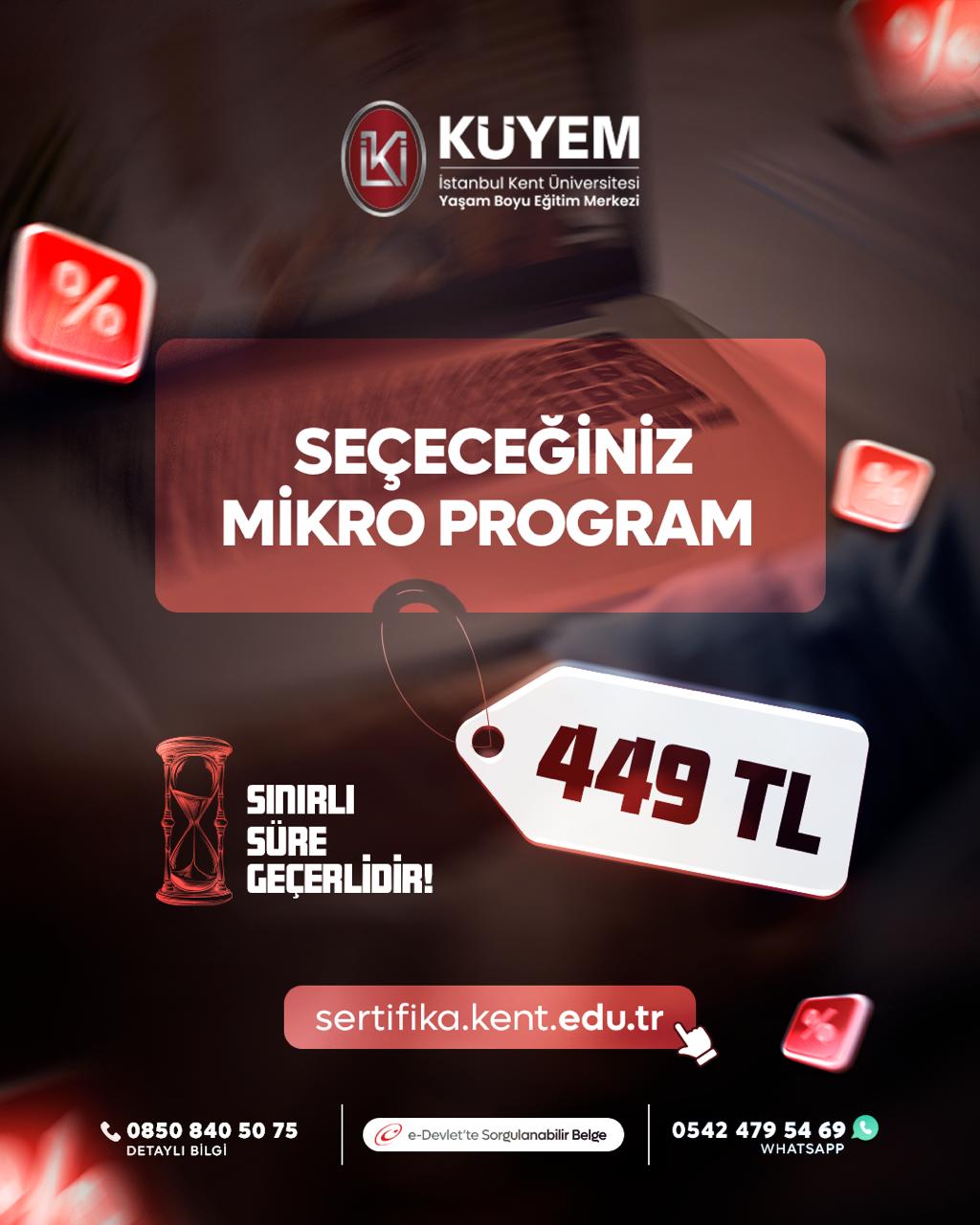 Bugüne Özel Seçeceğin Seminer Programı 449₺