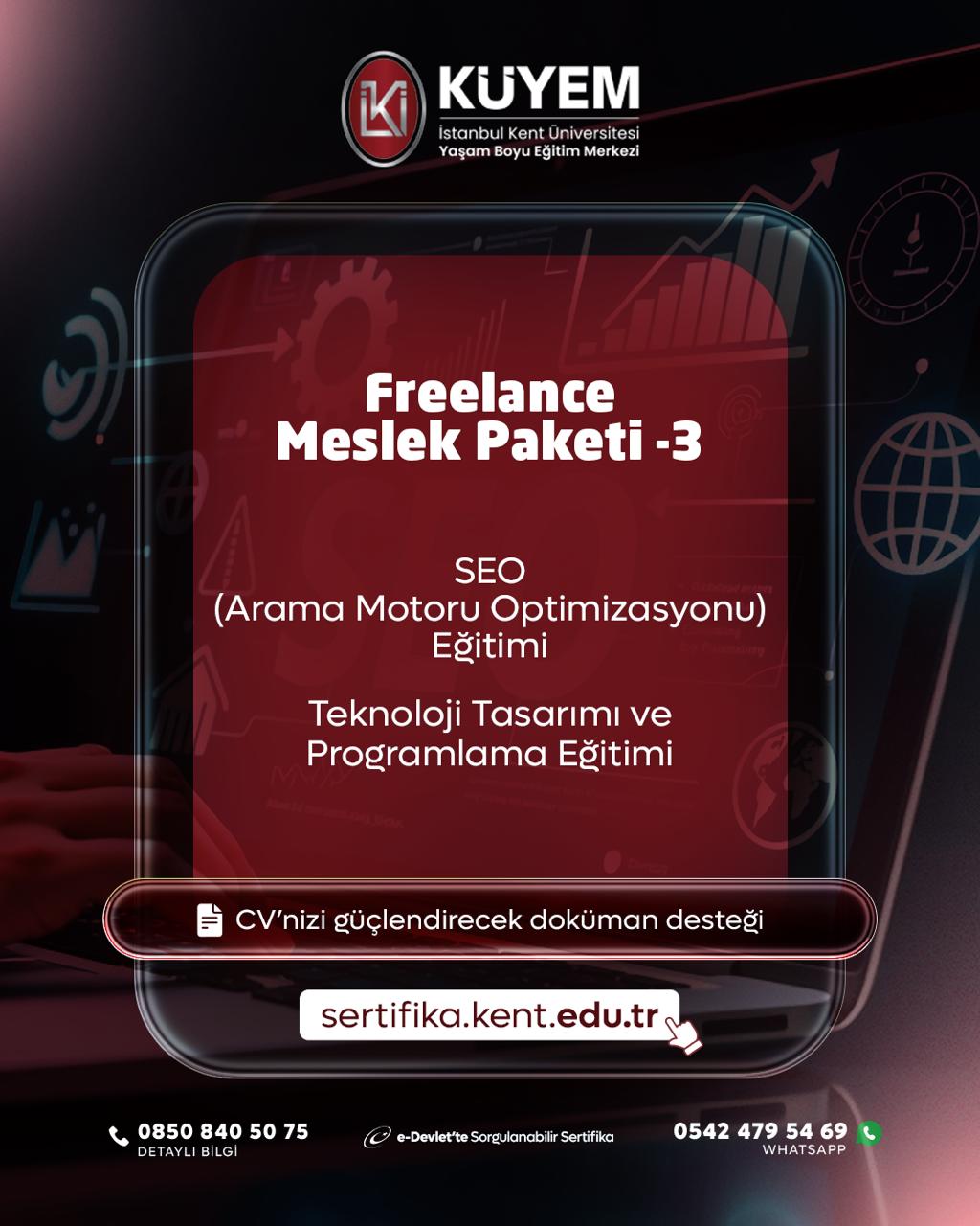 Freelance Meslek Paketi - 3 