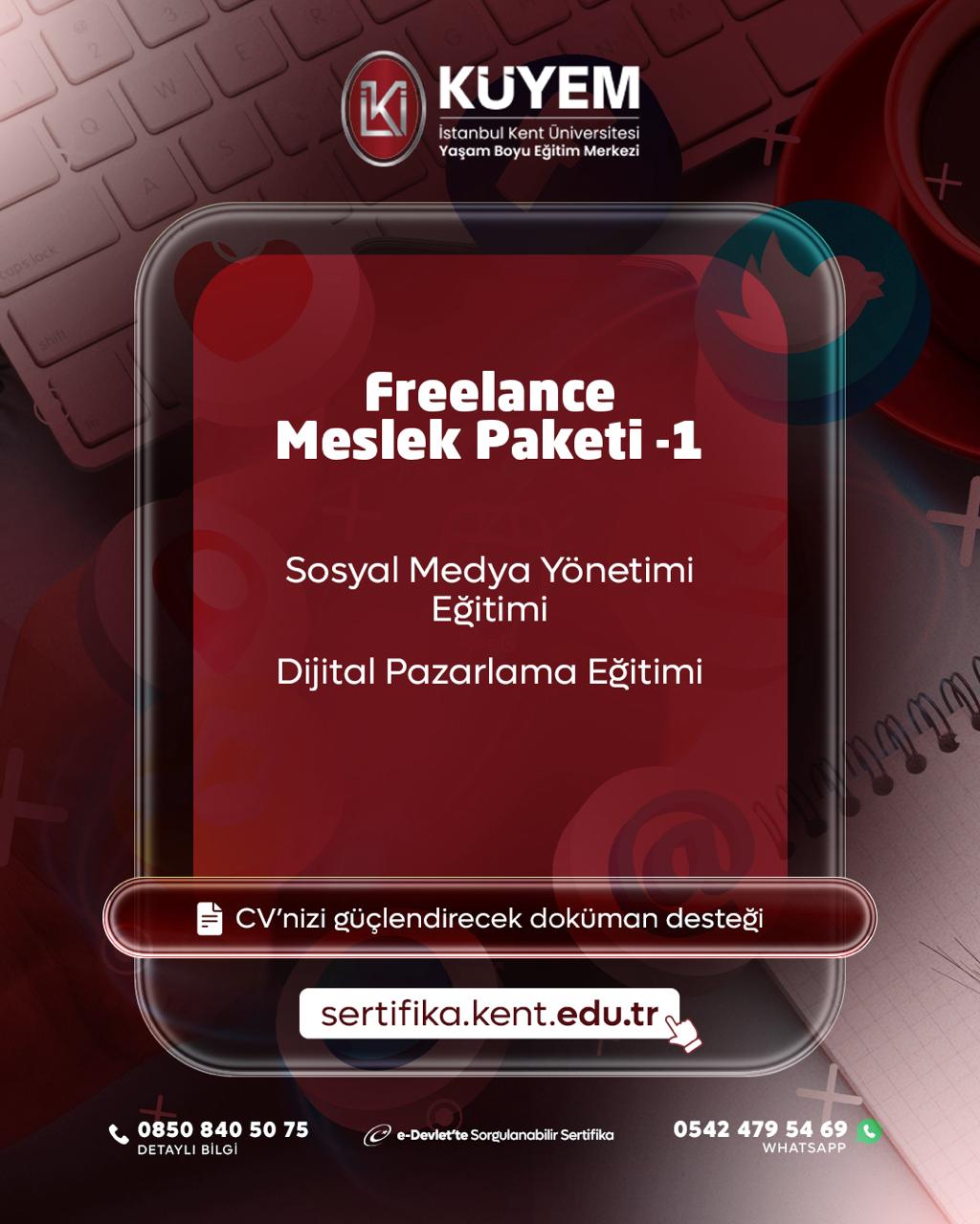 Freelance Meslek Paketi - 1