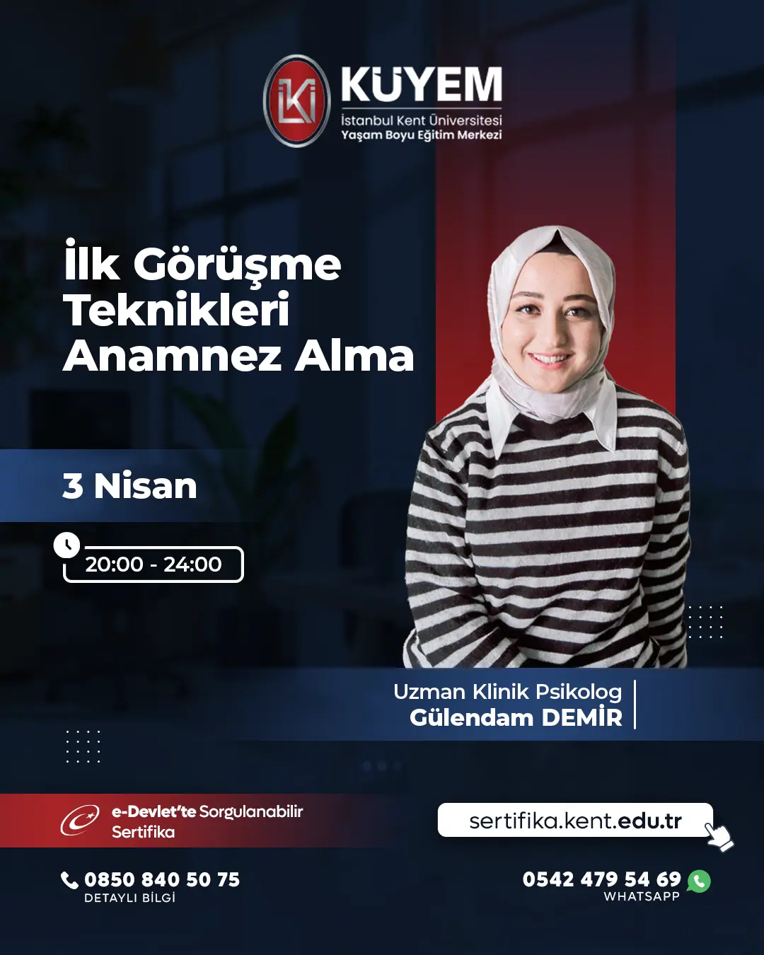 İlk Görüşme Teknikleri Anamnez Alma (Canlı)