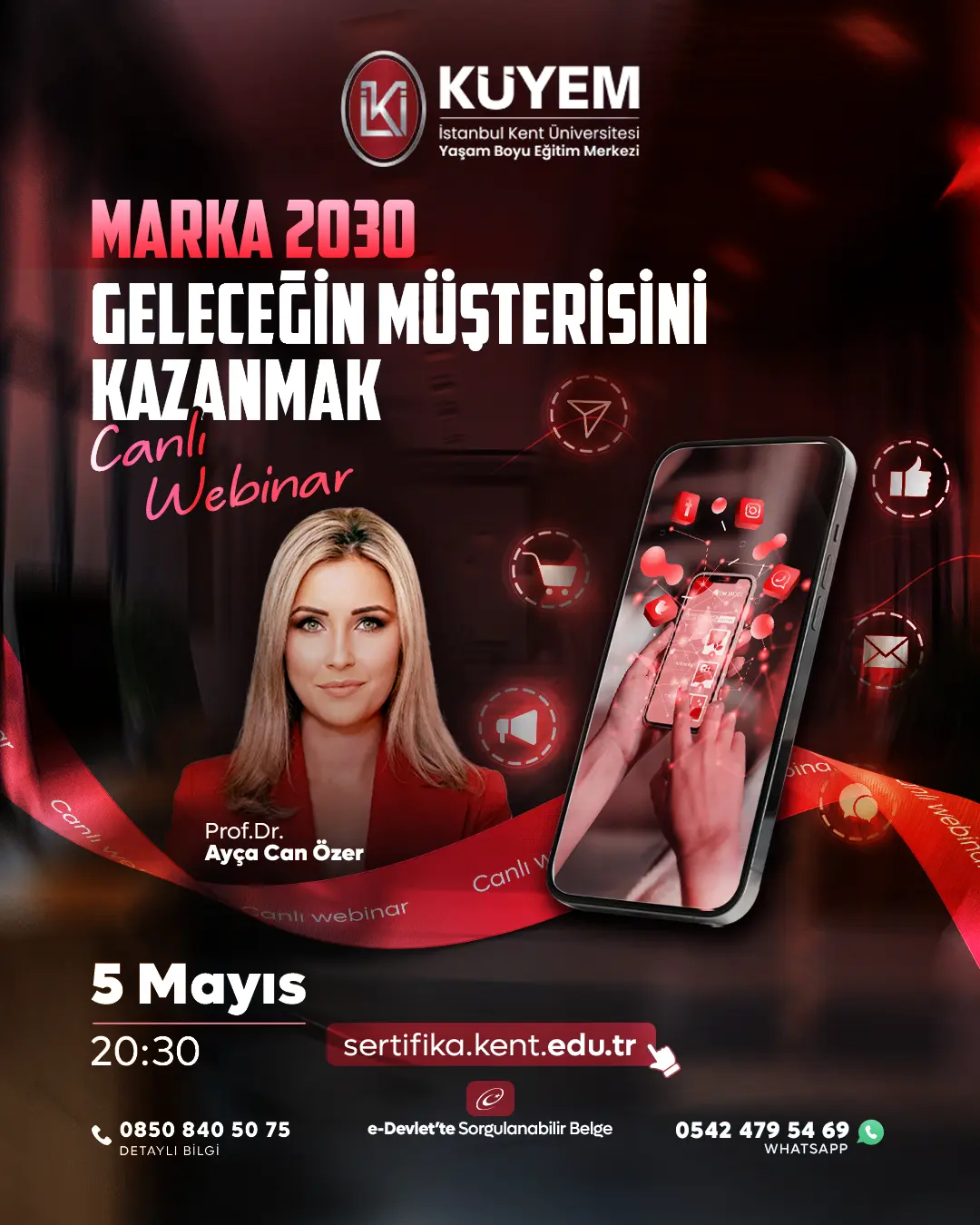 Marka 20:30 Geleceğin Müşterisini Kazanmak Canlı Seminer Programı