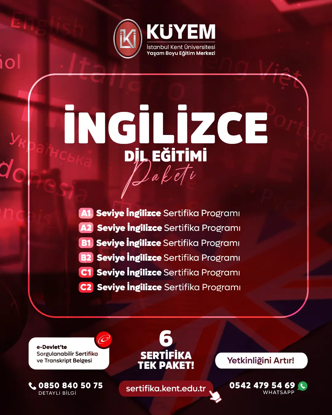 İngilizce Dil Eğitimi Paketi