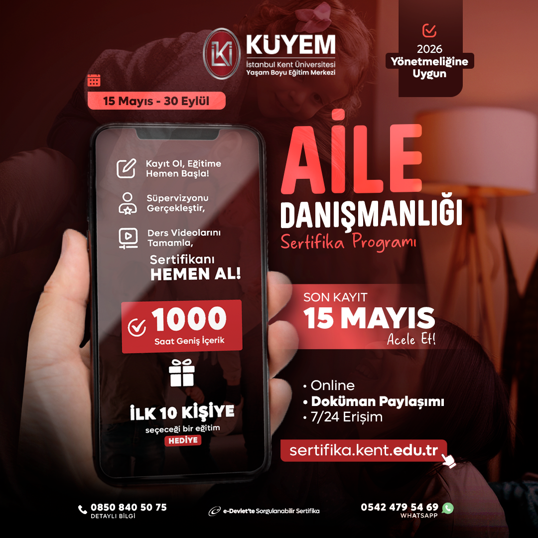 Aile Danışmanlığı Sertifika Programı