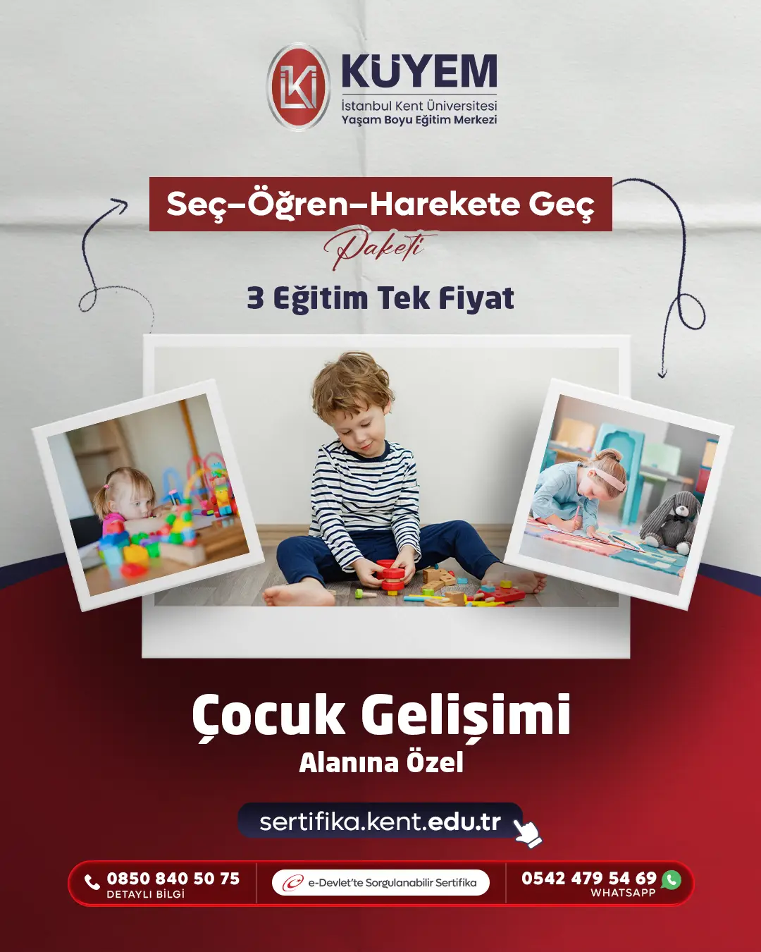 Seç–Öğren–Harekete Geç Paketi - Çocuk Gelişimi Alanına Özel