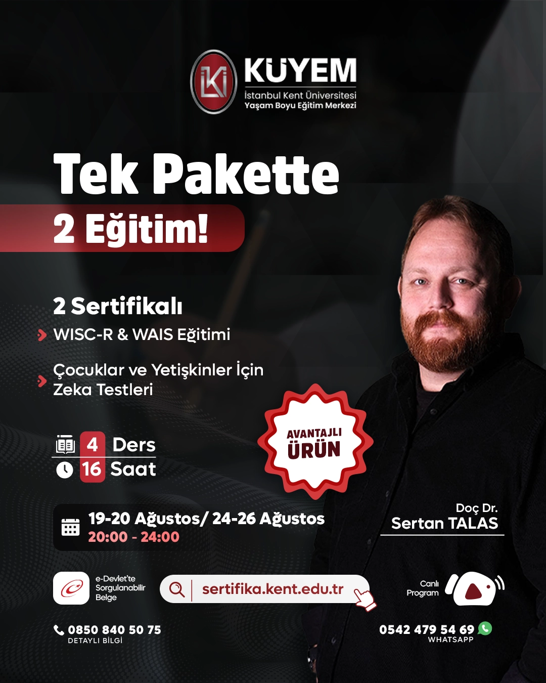  WISC-R & WAIS Eğitim Paketi