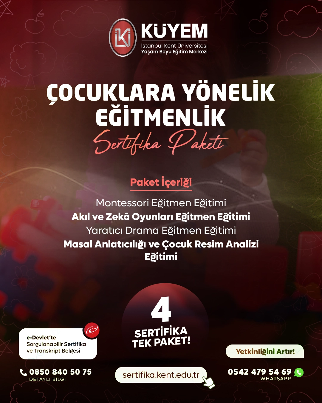 Çocuklara Yönelik Eğitmenlik Eğitim Paketi 