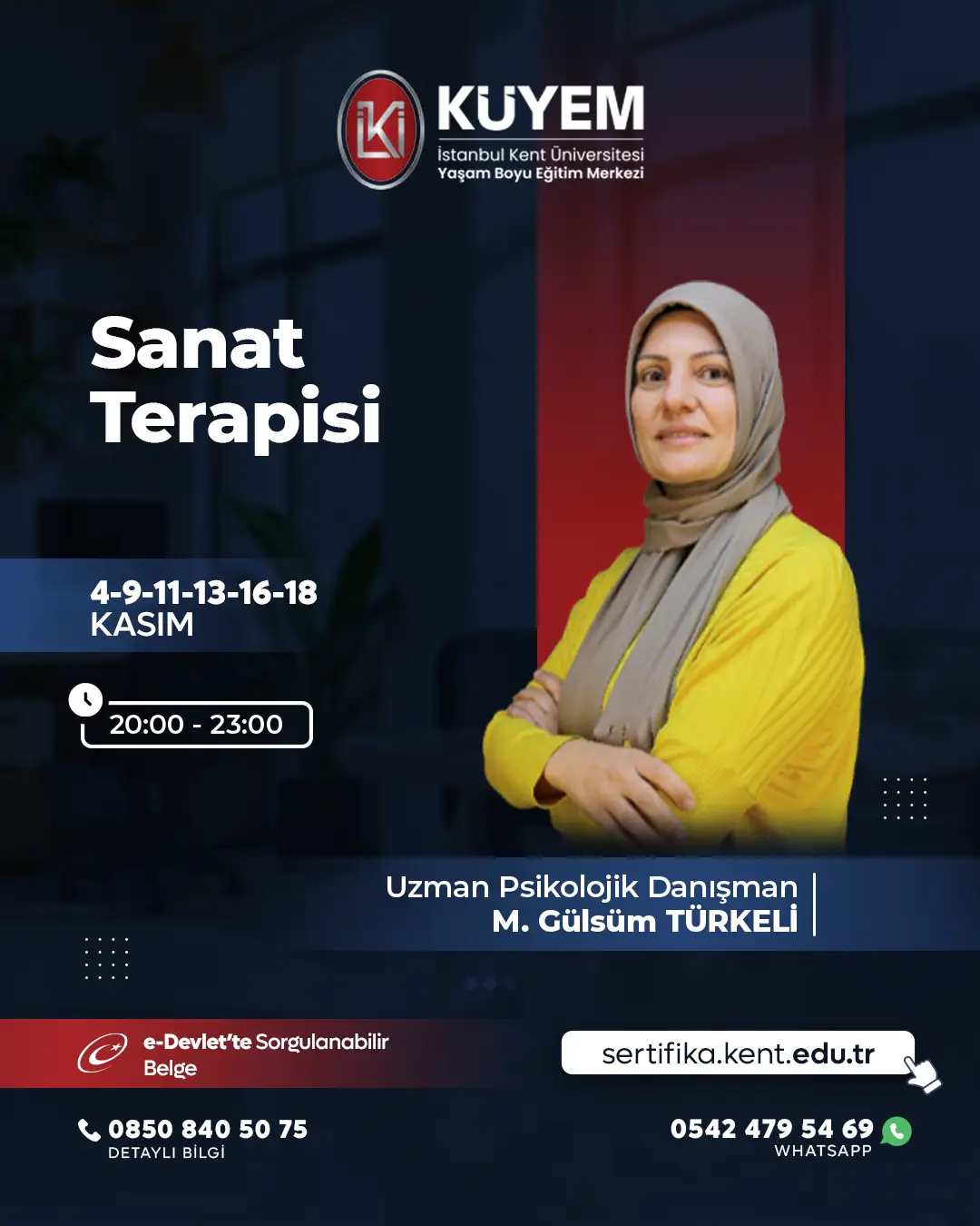 Sanat Terapisi Eğitim Programı (Canlı)