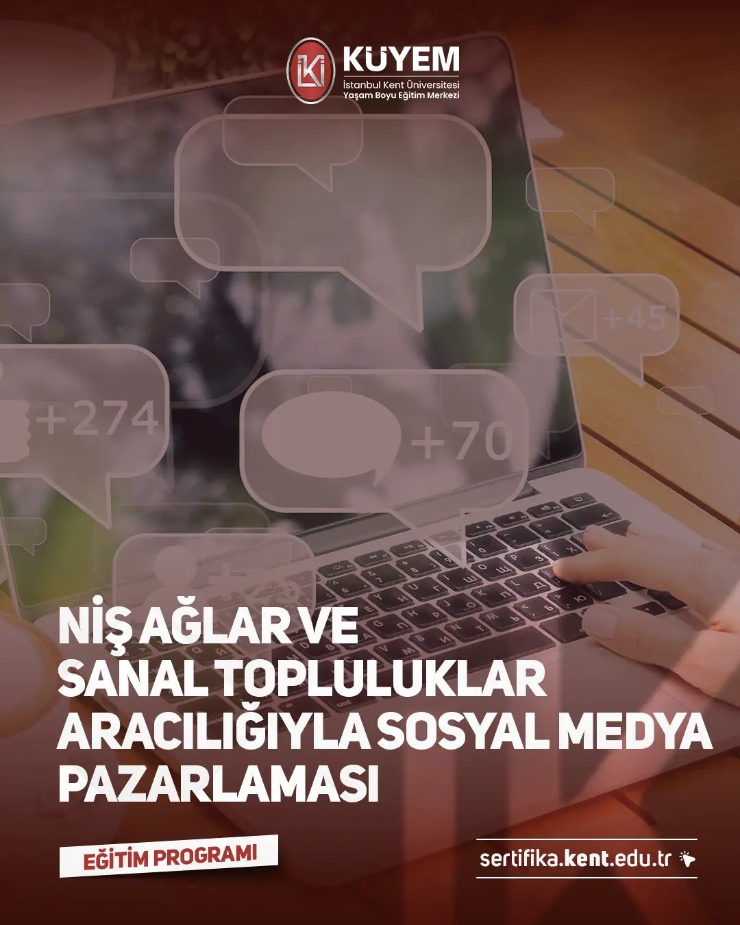 Niş Ağlar Ve Sanal Topluluklar Aracılığıyla Sosyal Medya Pazarlaması Eğitim Programı
