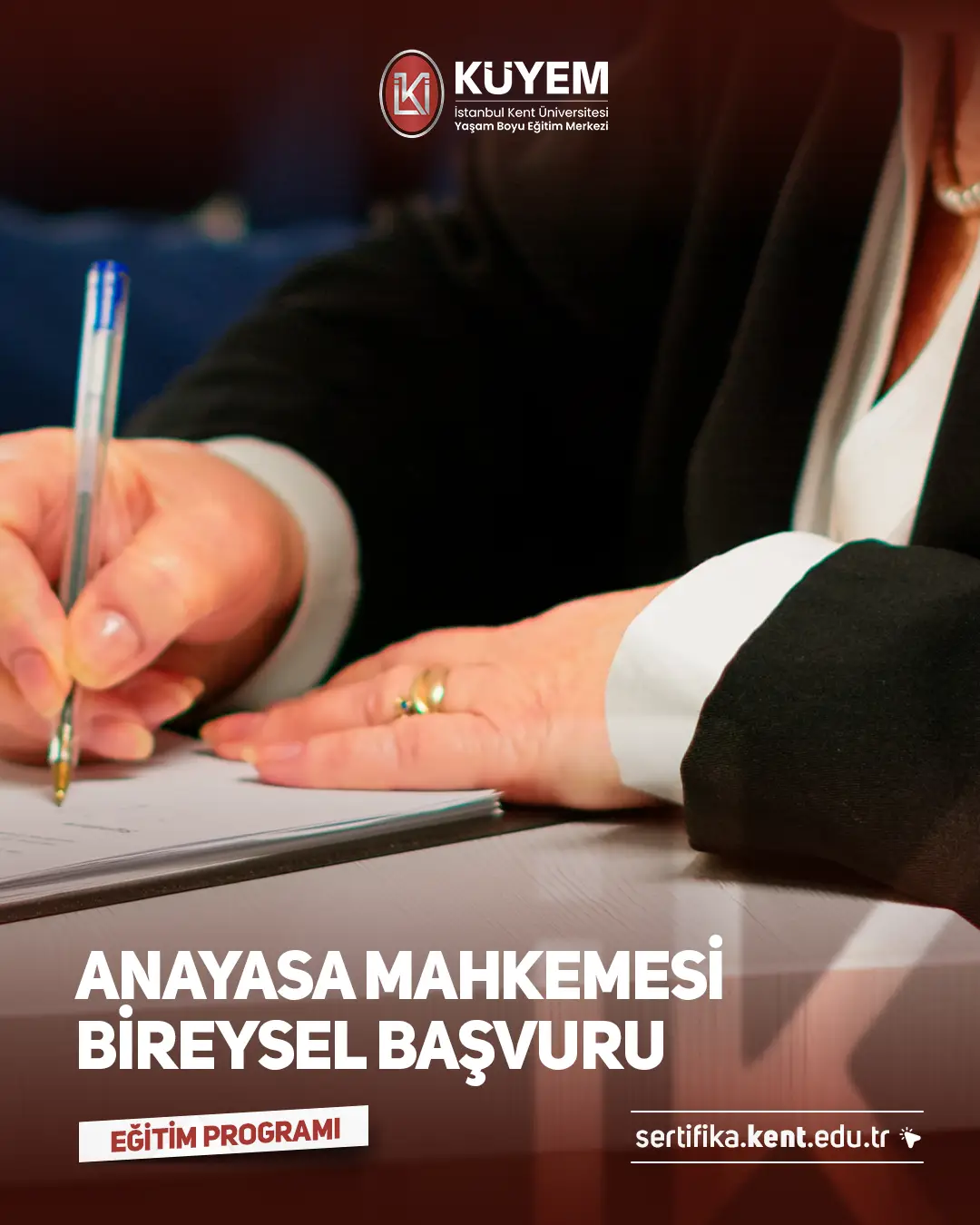 Anayasa Mahkemesi Bireysel Başvuru Sertifika Programı