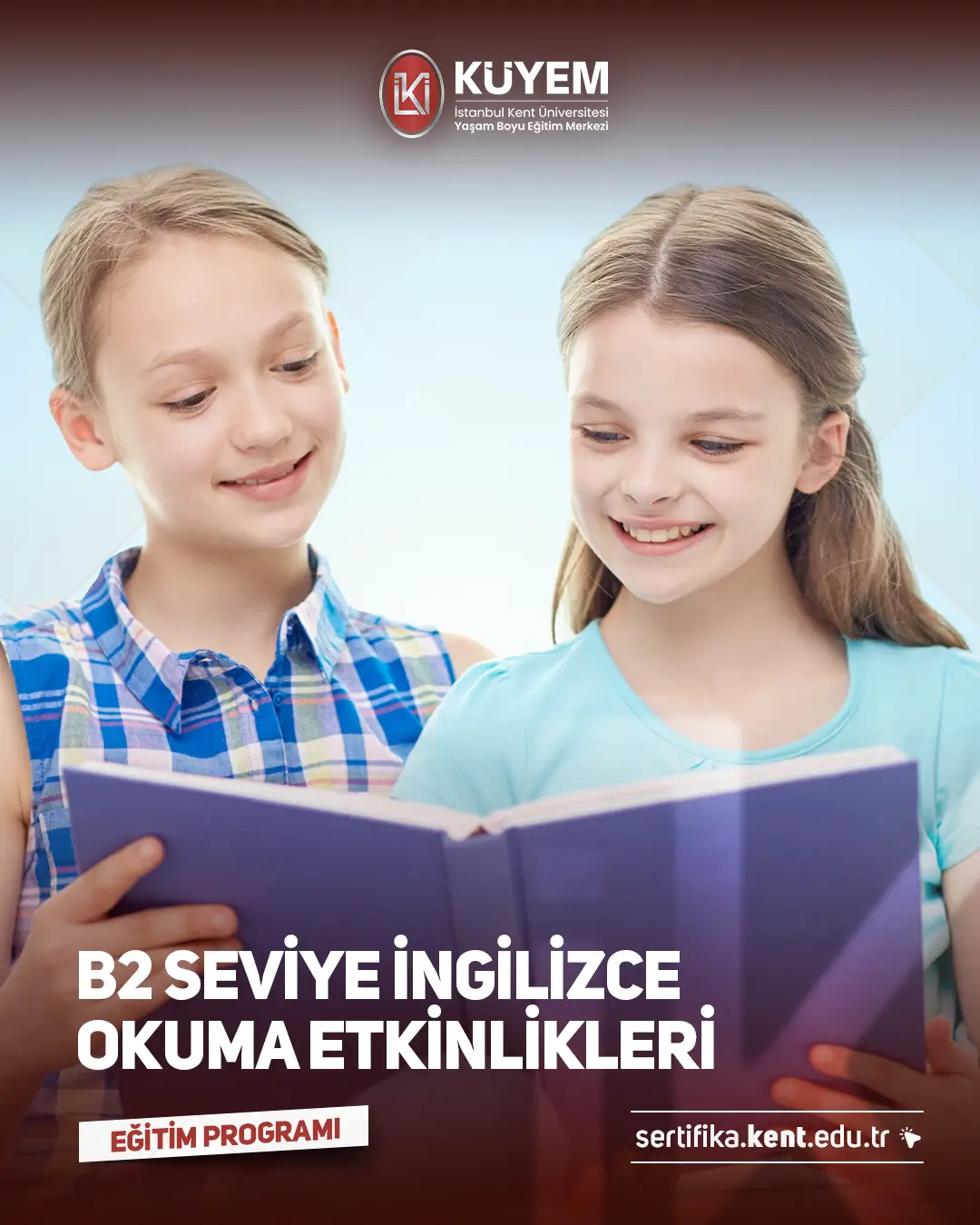 B2 Seviye İngilizce Okuma Etkinlikleri Sertifika Programı