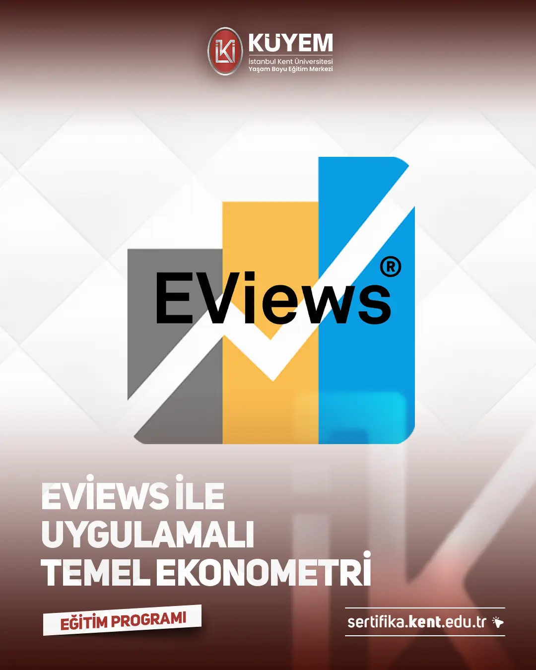 Eviews İle Uygulamalı Temel Ekonometri Sertifika Programı