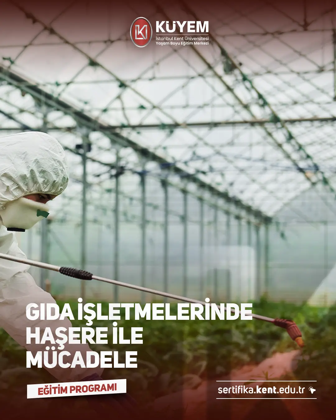 Gıda İşletmelerinde Haşere İle Mücadele Sertifika Programı