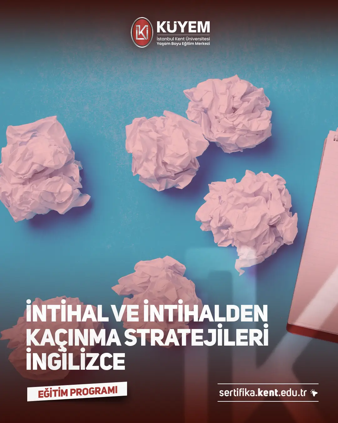 İntihal Ve İntihalden Kaçınma Stratejileri Sertifika Programı İngilizce