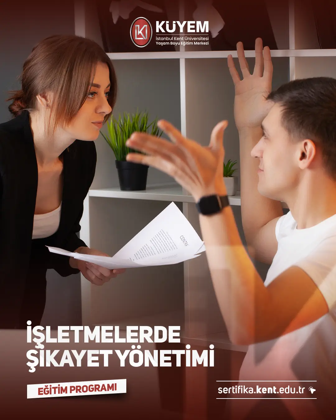 İşletmelerde Şikayet Yönetimi Sertifika Programı