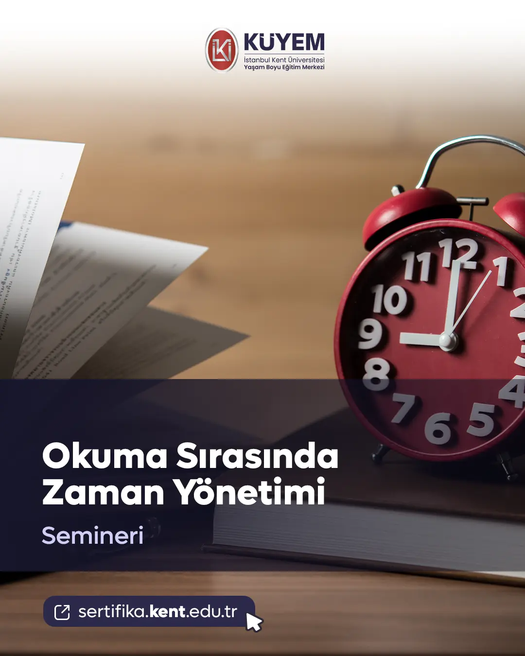 Okuma Sırasında Zaman Yönetimi Semineri