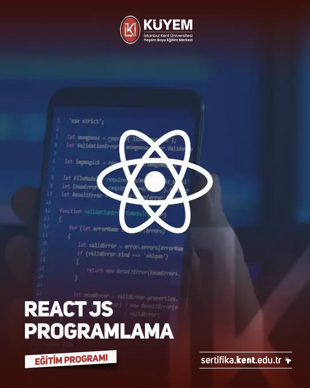React Js Programlama Sertifika Programı