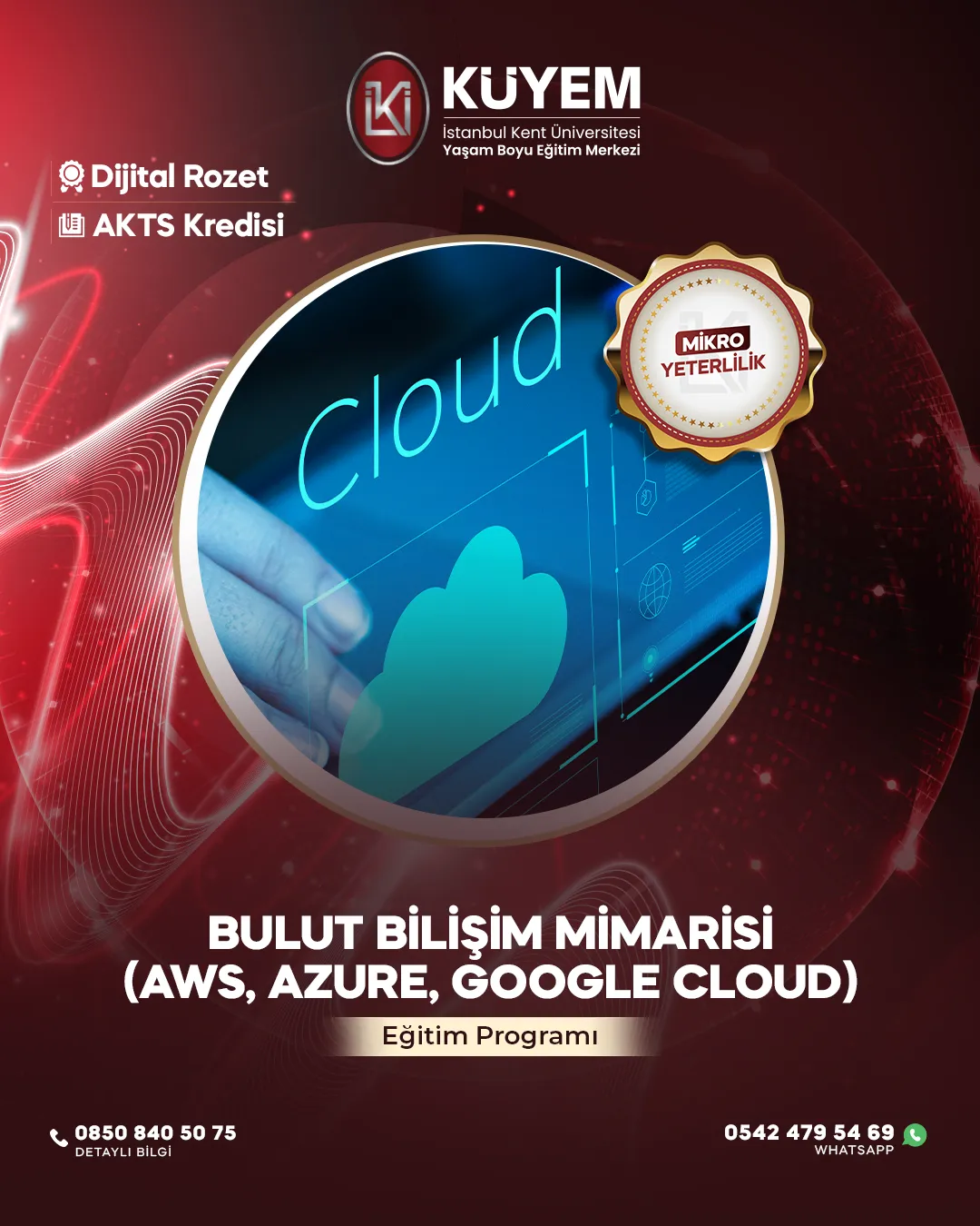 Bulut Bilişim Mimarisi (AWS, Azure, Google Cloud)