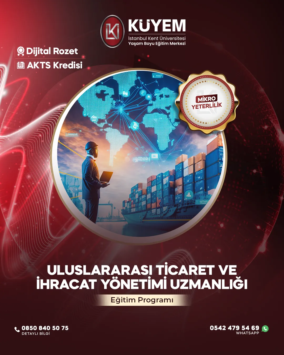 Uluslararası Ticaret ve İhracat Yönetimi Uzmanlığı