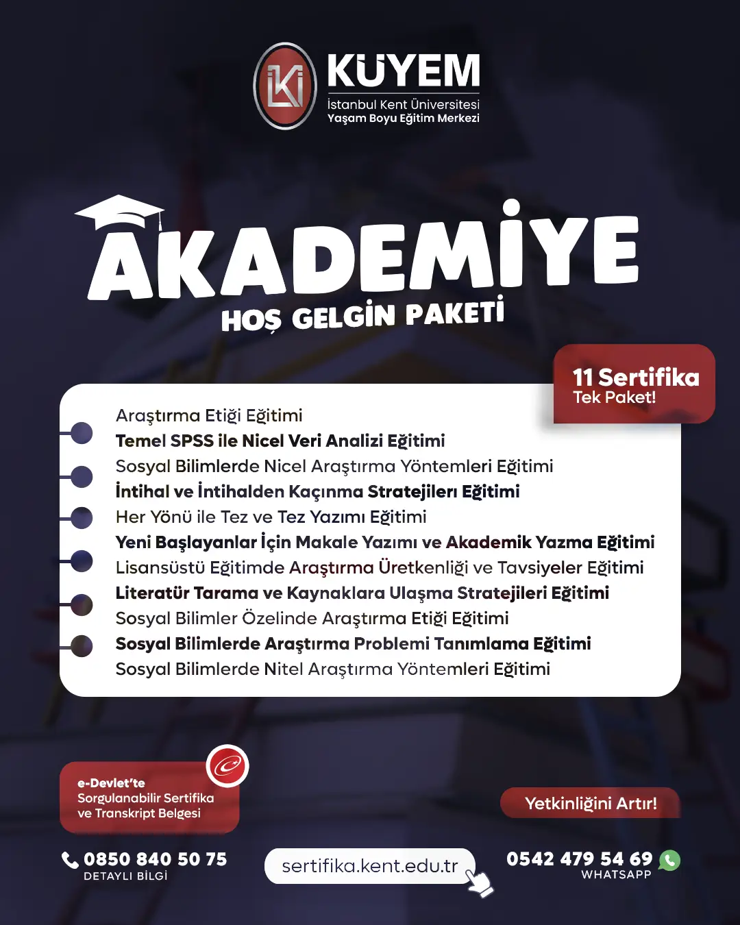 Akademiye Hoş Geldin Sertifika Paket Programı