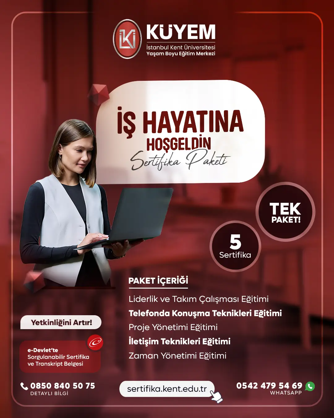 İş Hayatına Hoşgeldin Sertifika Paket Programı