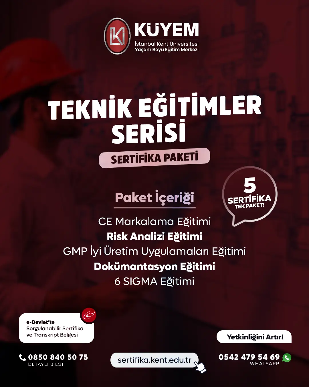 Teknik Eğitimler Serisi Sertifika Paket Programı