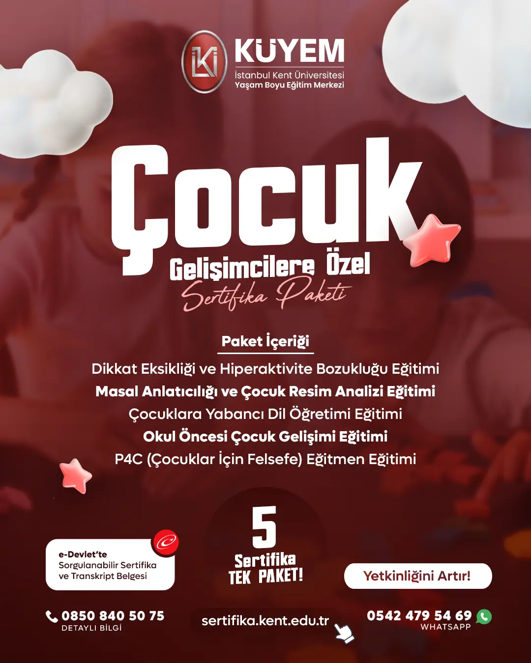 Çocuk Gelişimcilere Özel Sertifika Paket Programı 2026