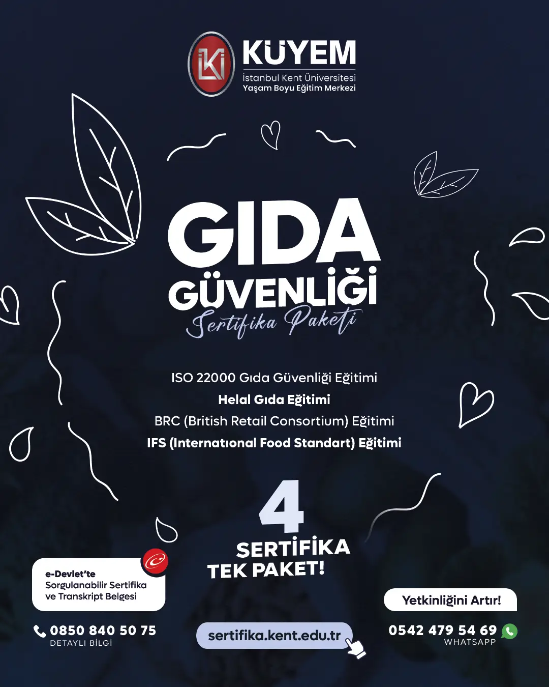 Gıda Güvenliği Sertifika Paket Programı
