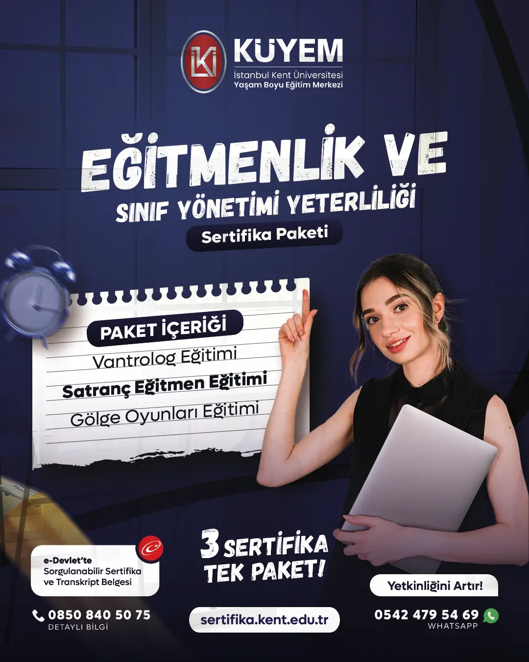 Eğitmenlik Ve Sınıf Yönetimi Yeterliliği Sertifika Paket Programı