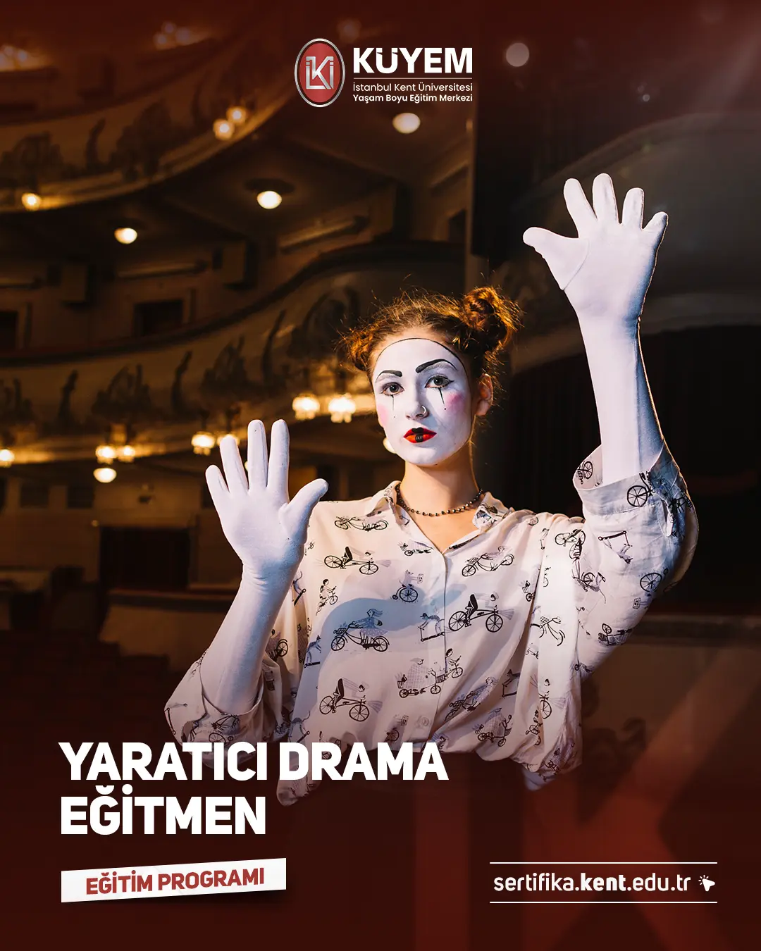 320 Saat Yaratıcı Drama Eğitmen Eğitimi Sertifika Programı