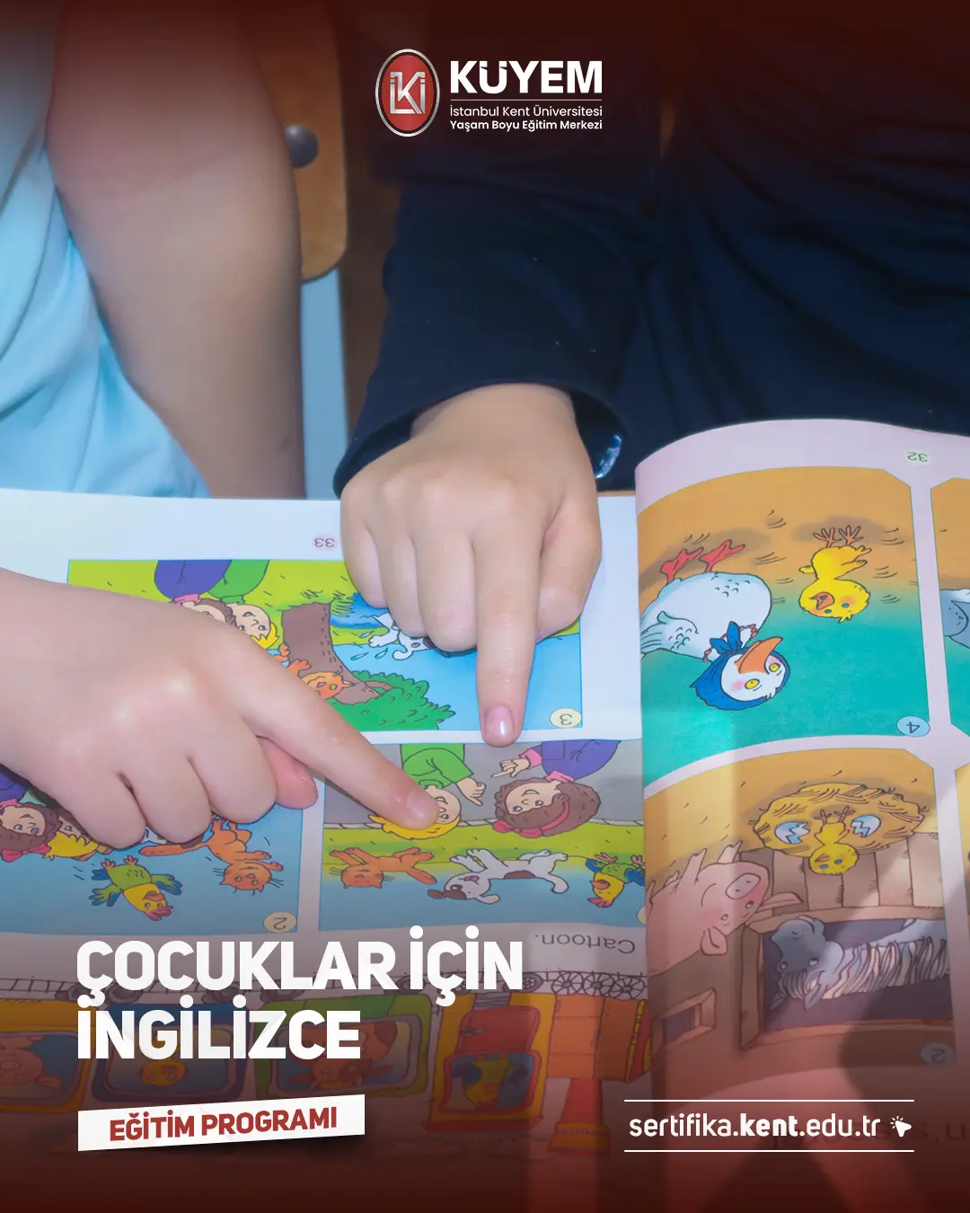 Çocuklar İçin İngilizce Sertifika Programı