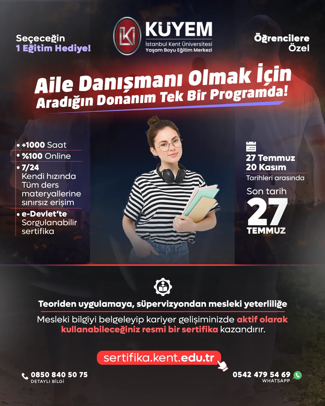 Öğrencilerimize Özel Aile Danışmanlığı Eğitim Programı
