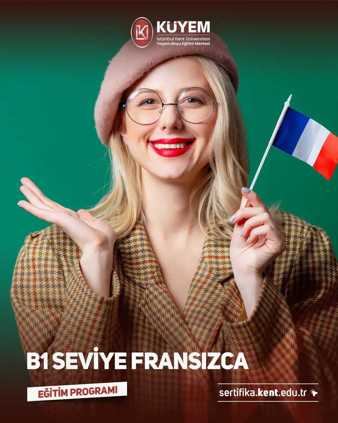 B1 Seviye Fransızca Sertifika Programı