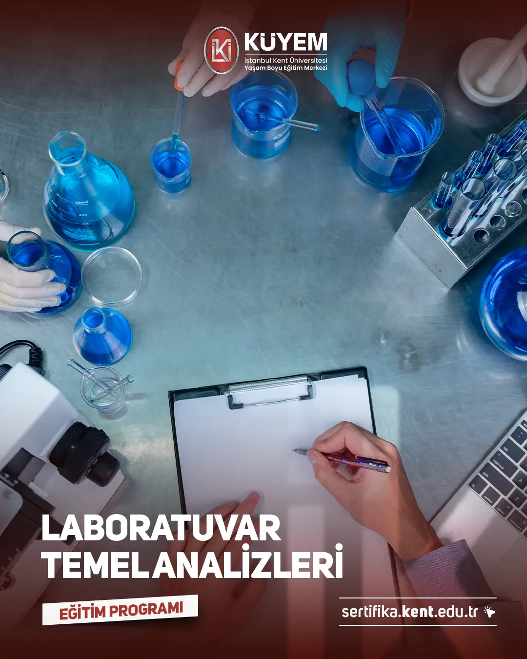 ÜCRETSİZ Laboratuvar Temel Analizleri Sertifika Programı 