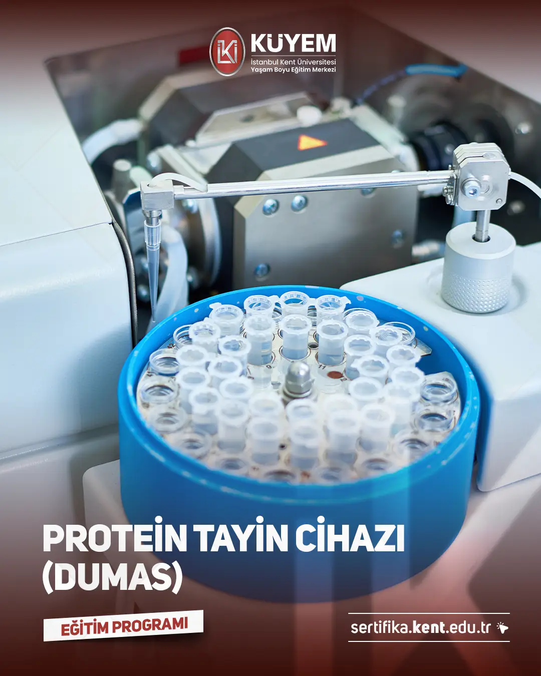 Protein Tayin Cihazı (Dumas) Sertifika Programı