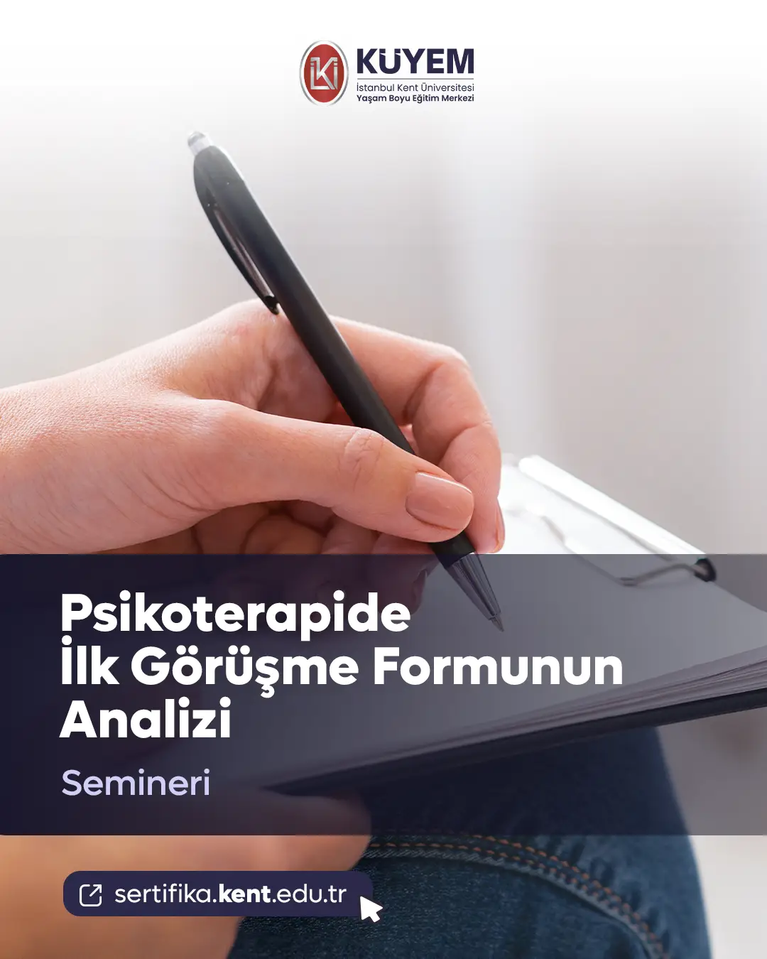 Psikoterapide İlk Görüşme Formunun Analizi Semineri