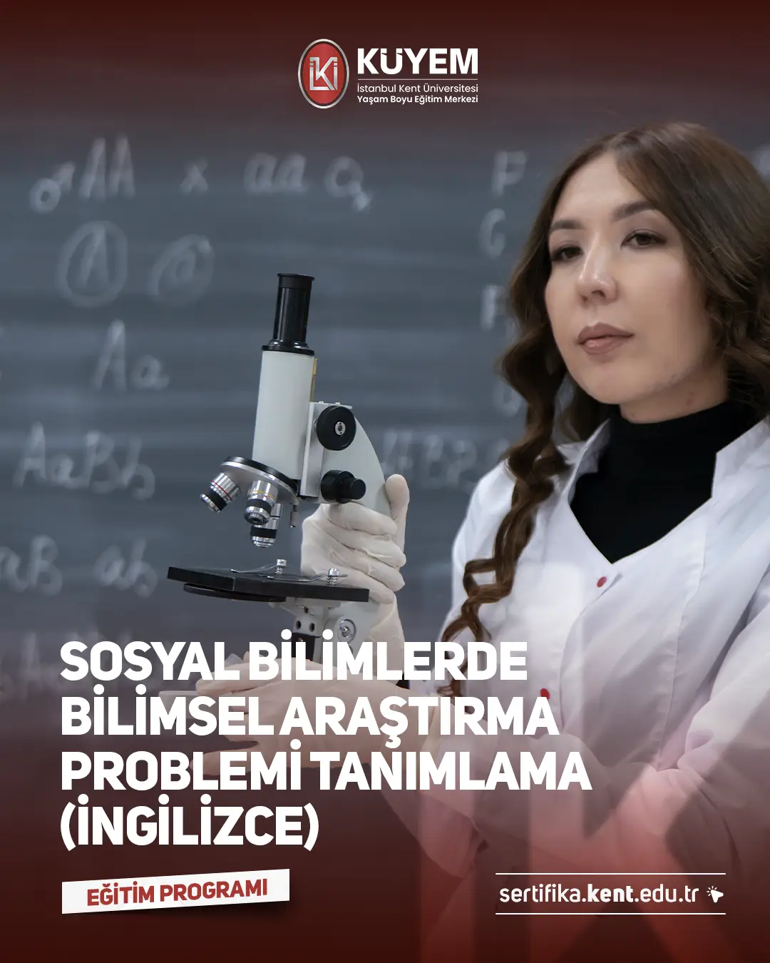 Sosyal Bilimlerde Bilimsel Araştırma Problemi Tanımlama Sertifika Programı - İngilizce